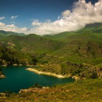 перевал Актопрак озеро Гижгит :: Михаил Вишняков