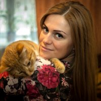 Девушка с котом :: Артём Орлов