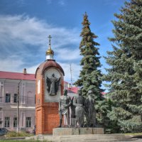 Памятный знак в честь 850-летия основания города Ельца :: Andrey Lomakin