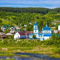 Церковь Успения Пресвятой Богородицы Мундыбаш :: Юрий Лобачев