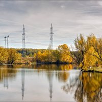 Осенний пейзаж... :: Сергей Кичигин