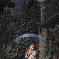 Портрет Амелии под дождем ) :: Валерий Фролов