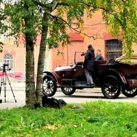 Фотоссесия Мерседеса 1910 года у царского гаража в ЦС :: Сергей 