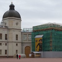Фасад Гатчинского дворца реставрируют :: Anna-Sabina Anna-Sabina