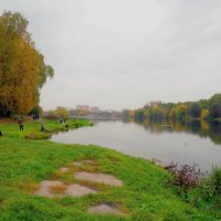 Большой садовый пруд. Тимирязевский парк. :: Леонид leo