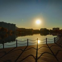 А зачем еще пруд в черте города? - Чтобы снимать! :: Андрей Лукьянов