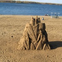 Скульптура из песка :: Надежда 