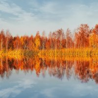 озеро осенью :: Олег Белан