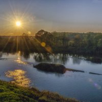 Солнце над Клязьмой :: Сергей Цветков