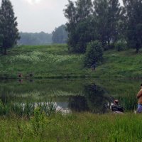 Муж в ежовых рукавицах или подкаблучник на рыбалке)) :: Sergio Borkoni