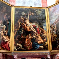 Триптих Рубенса «Воздвижение Креста Господня» в Соборе Антверпенской Богоматери :: Nina Karyuk