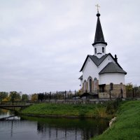 ЦЕРКОВЬ ГЕОРГИЯ ПОБЕДОНОСЦА /Пулковский парк/ :: Виктор Никитенко