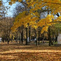Осень в старом парке..- 2 :: Александр Герасенков