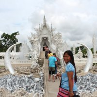 Знаменитый Белый храм, Чанграй, Таиланд :: Владимир Шибинский
