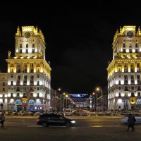 Минск новогодний, центр :: Константин Беляев