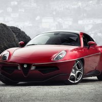 Alfa-Romeo Disco Volante. Концепт по мотивам популярной машины прошлых лет :: Борис Русаков