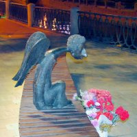 "Плачущий ангел" памятник ушедшим в пандемию медикам.. :: Alexey YakovLev
