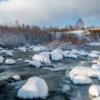 Барзас с перекатами... :: Виктор Садырин