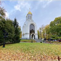 Часовня (храм) Петра и Февронии Муромских. :: Валерия Комова