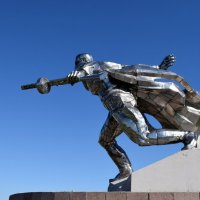 Монумент воину-освободителю на Кургане Славы :: Татьяна Ларионова