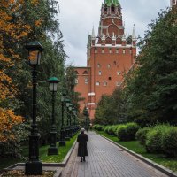 Вдоль Кремлёвской Стены :: юрий поляков