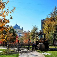 Возвращение «московского дворика» — Парк "Горка" :: Анатолий Колосов