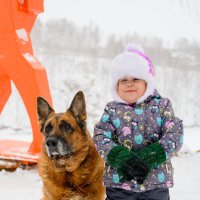 Мы с Полканом на границе. :: Андрей + Ирина Степановы