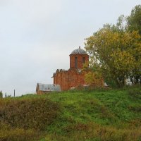 Церковь Спаса Преображения в Ковалёве. 1345 год. :: Анастасия Софронова