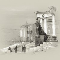 Москва Памятник Александру Второму. :: В и т а л и й .... Л а б з о'в