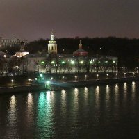 Андреевский монастырь ночью :: Александр Чеботарь
