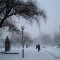 В снегопад :: Елена Семигина