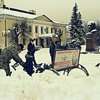 а галке не повезло :: Любовь 