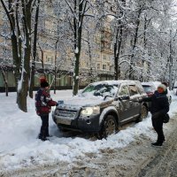 Москва после снегопада :: Андрей Лукьянов