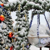 НОВОГОДНИЙ ШАР С ПИСЬМАМИ ДЕДУ МОРОЗУ ОТ ДЕТЕЙ :: Валентина 