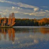 Осенним вечером...... :: Юрий Цыплятников