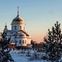 Храм прп.Силуана Афонского в пос.Н-Ляда на Тамбовщине. :: Александр Тулупов