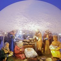 Рождественский вертеп у Казанского Собора... :: Sergey Gordoff