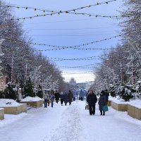 Зима в моём городе :: Елена Кирьянова