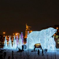 Белые медведи снова в Ростокино. Москва. :: Елен@Ёлочка К.Е.Т.