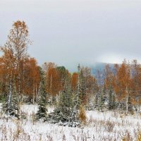 Ранний снег в горах :: Сергей Чиняев 