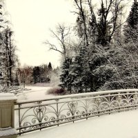 В парке прошёл снег - 1 :: Сергей 