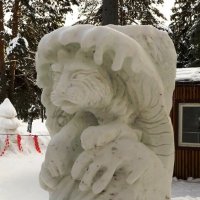 Скульптура из снега :: Андрей Снегерёв