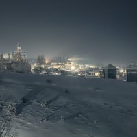 Зимняя ночь над Чердынью :: Fuseboy 
