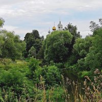 Село Деболовское.  Река Сара :: Евгений Кочуров