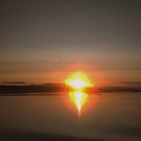 Рассвет на озере :: Мария Кружалина
