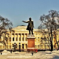 Памятник А.С.Пушкину на Площади Искусств :: Aida10 