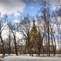 "Воздушный" Собор Воскресения. Михайловский сад"© :: Владимир Макаров