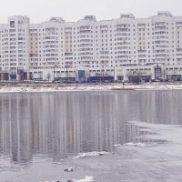 Тёплый февраль. Минск - река Свислочь. :: tamara 