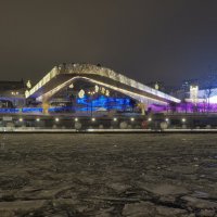 Парящий мост в Зарядье :: Евгений Седов