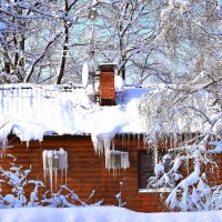 Зима, холода, одинокие дома. :: Татьяна Помогалова
